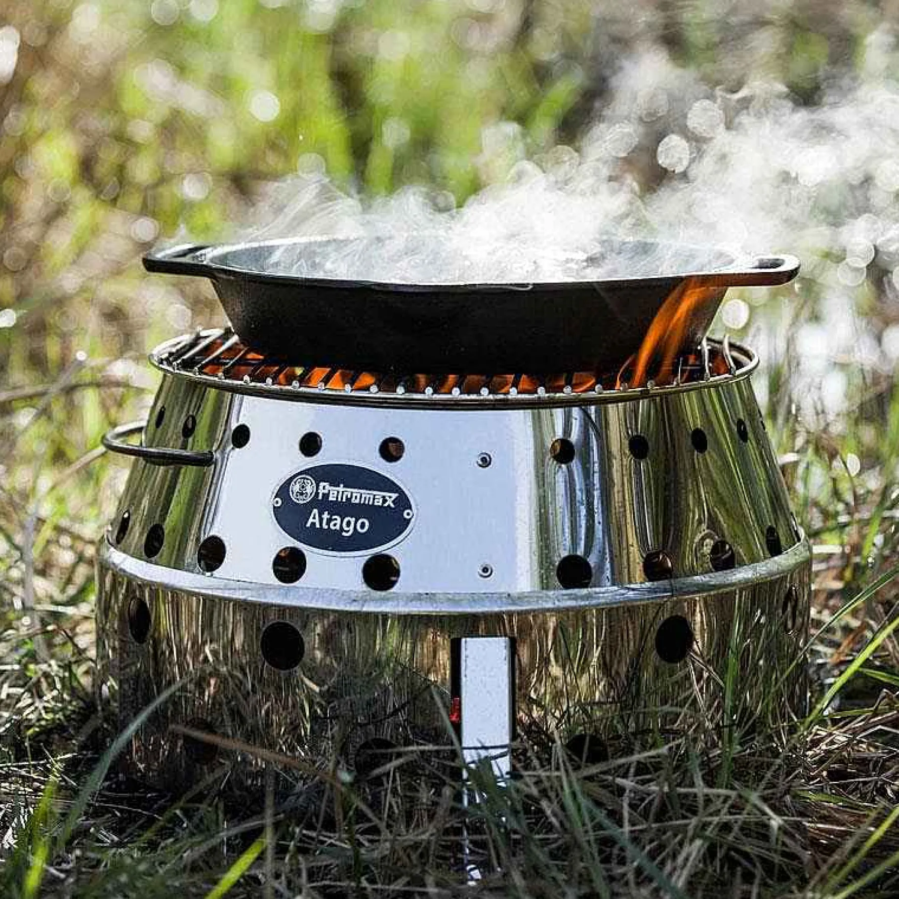 Petromax Gusseisenpfannen>Feuerpfanne Mit Griff