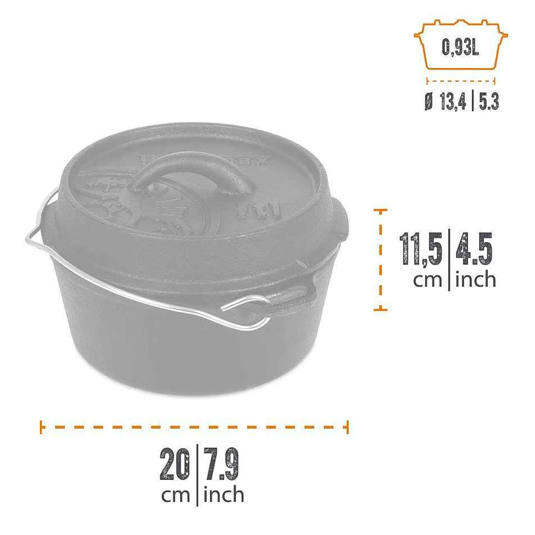 Petromax Dutch Oven/Feuertopfe>Feuertopf (Dutch Oven)