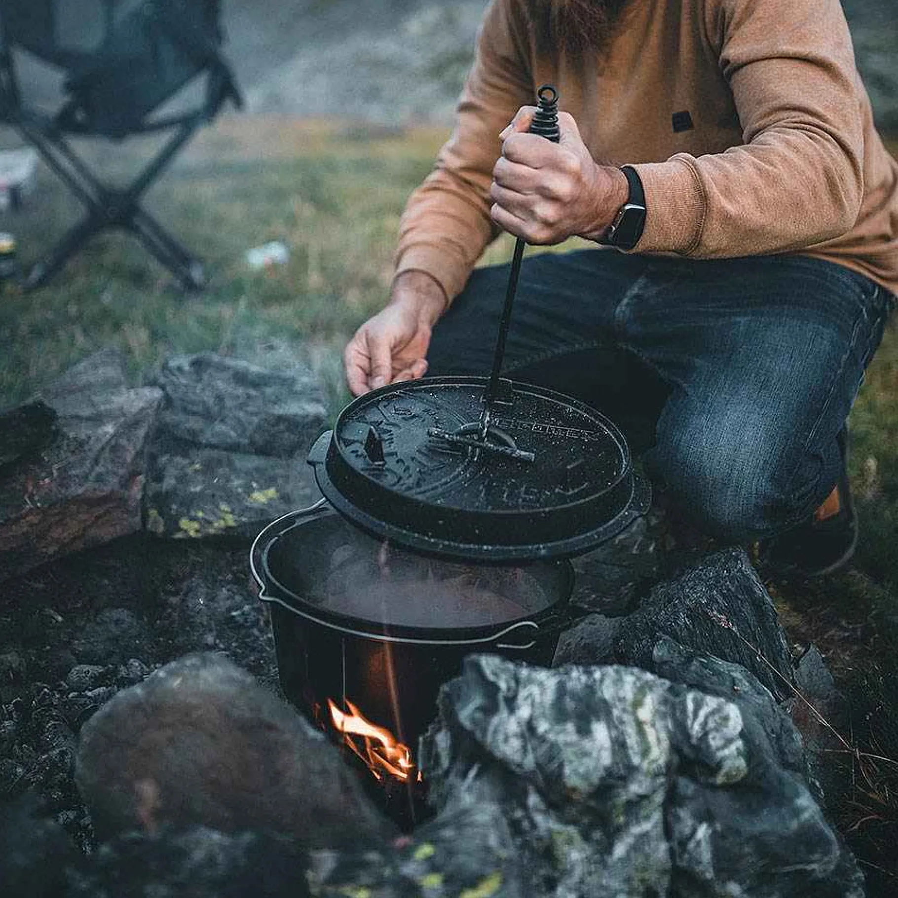 Petromax Dutch Oven/Feuertopfe>Feuertopf Ft9-T Starter-Set Dutch Oven Set 9 Liter