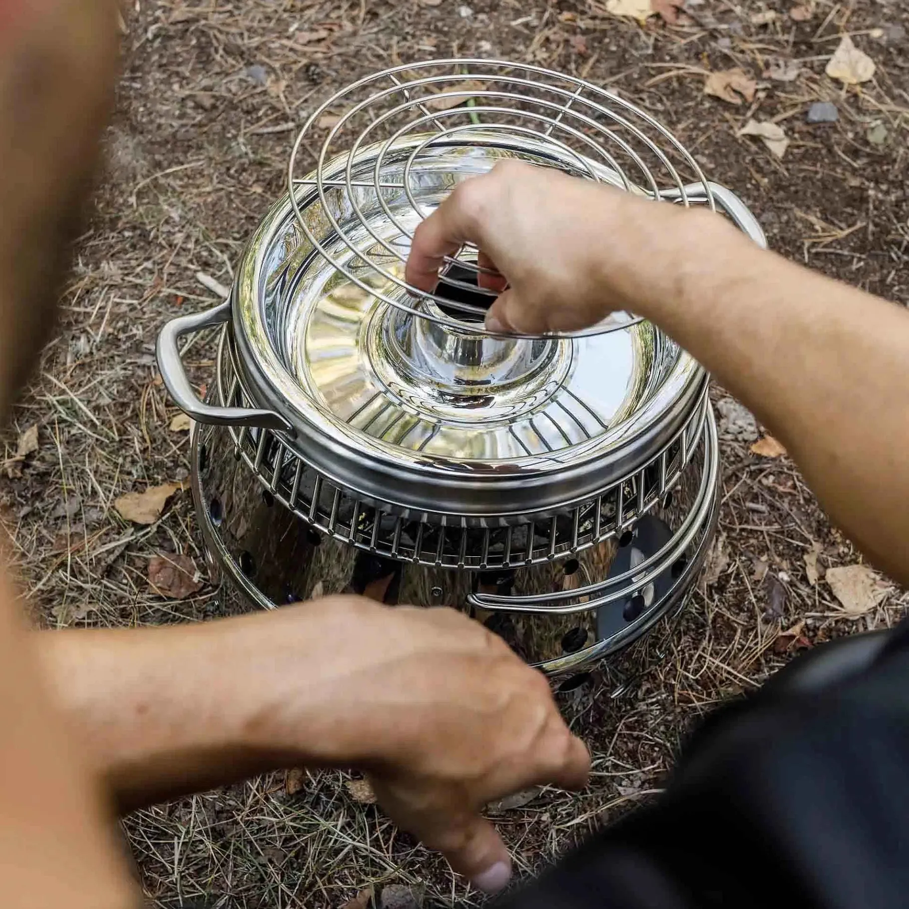 Petromax Ofen>Grillrost Campingofen