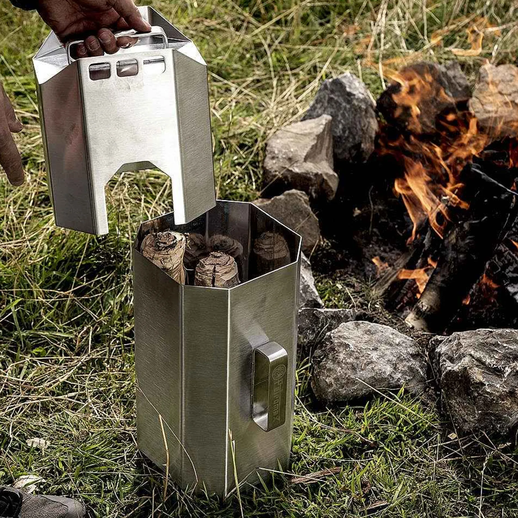 Petromax Grills>Kohleglimmer Aus Edelstahl