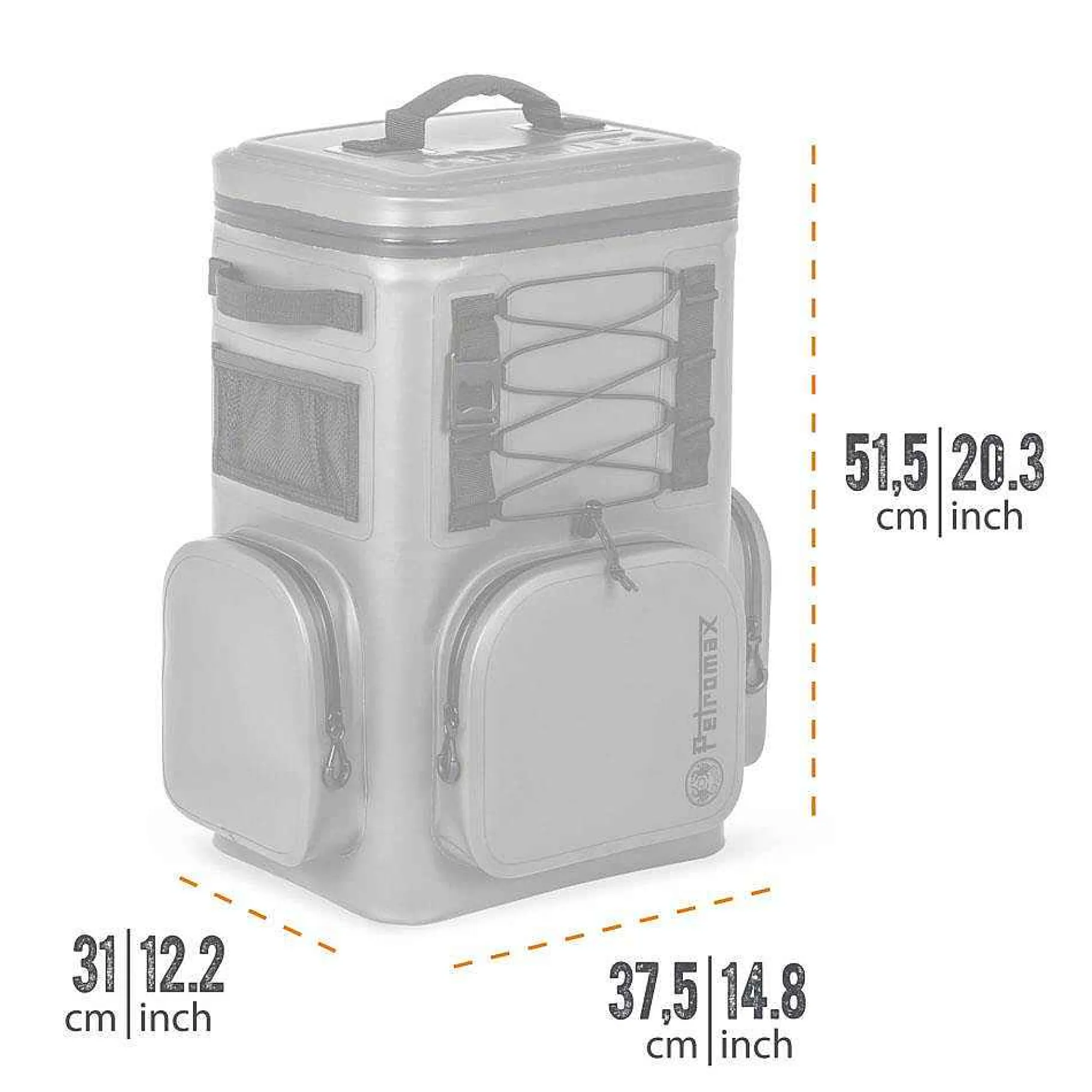 Petromax Kühlrucksäcke>Kuhlrucksack 17 Liter