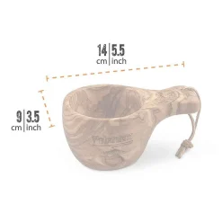 Petromax Besteck>Kuksa-Tasse Aus Olivenholz