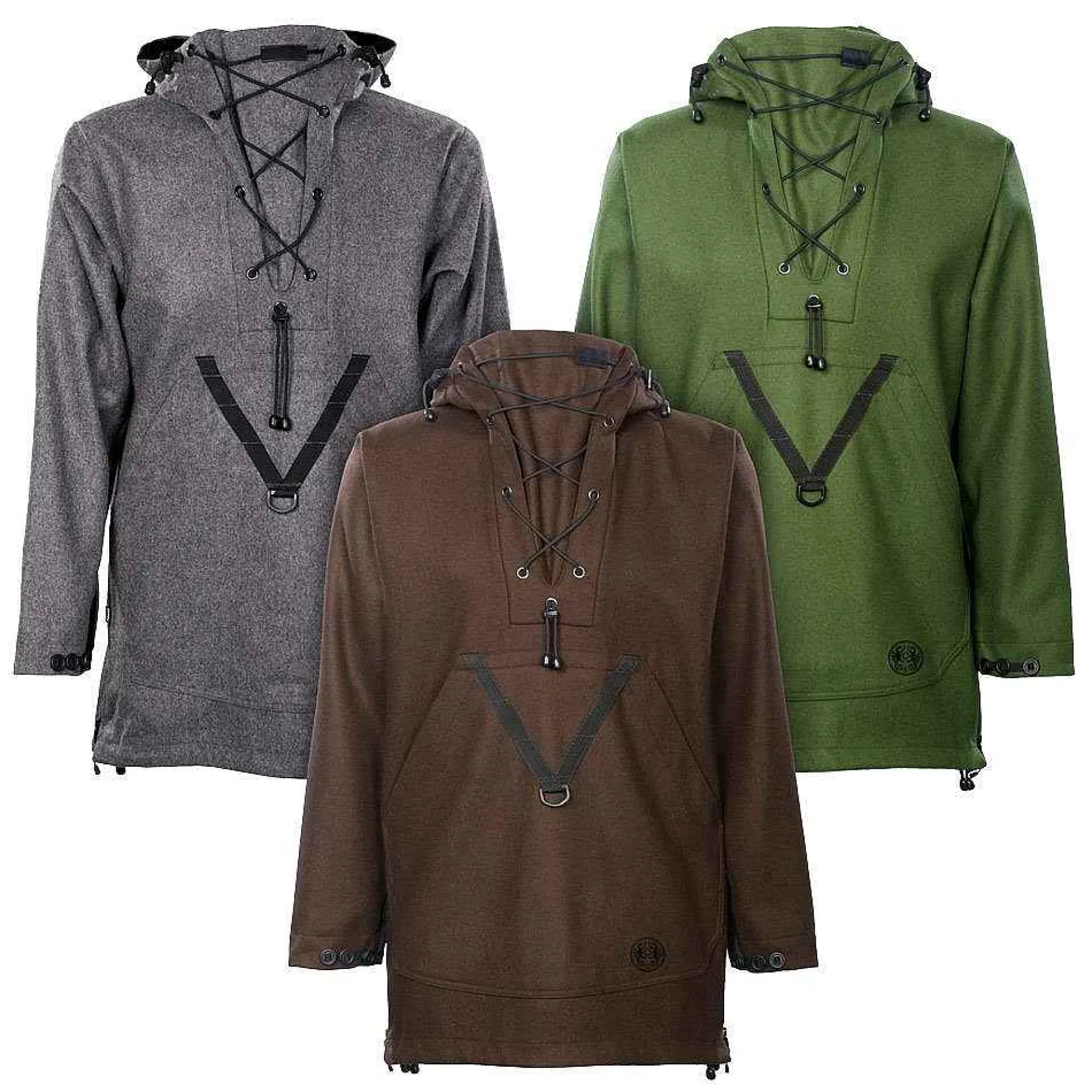 Petromax Anoraks>Loden Anorak Waldmack