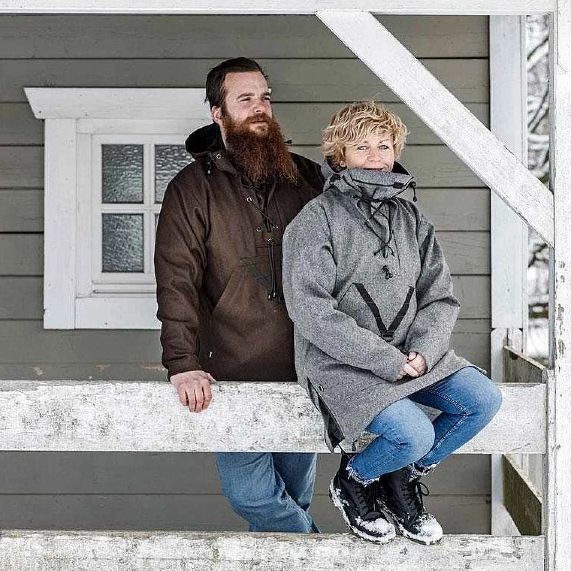 Petromax Anoraks>Loden Anorak Waldmack