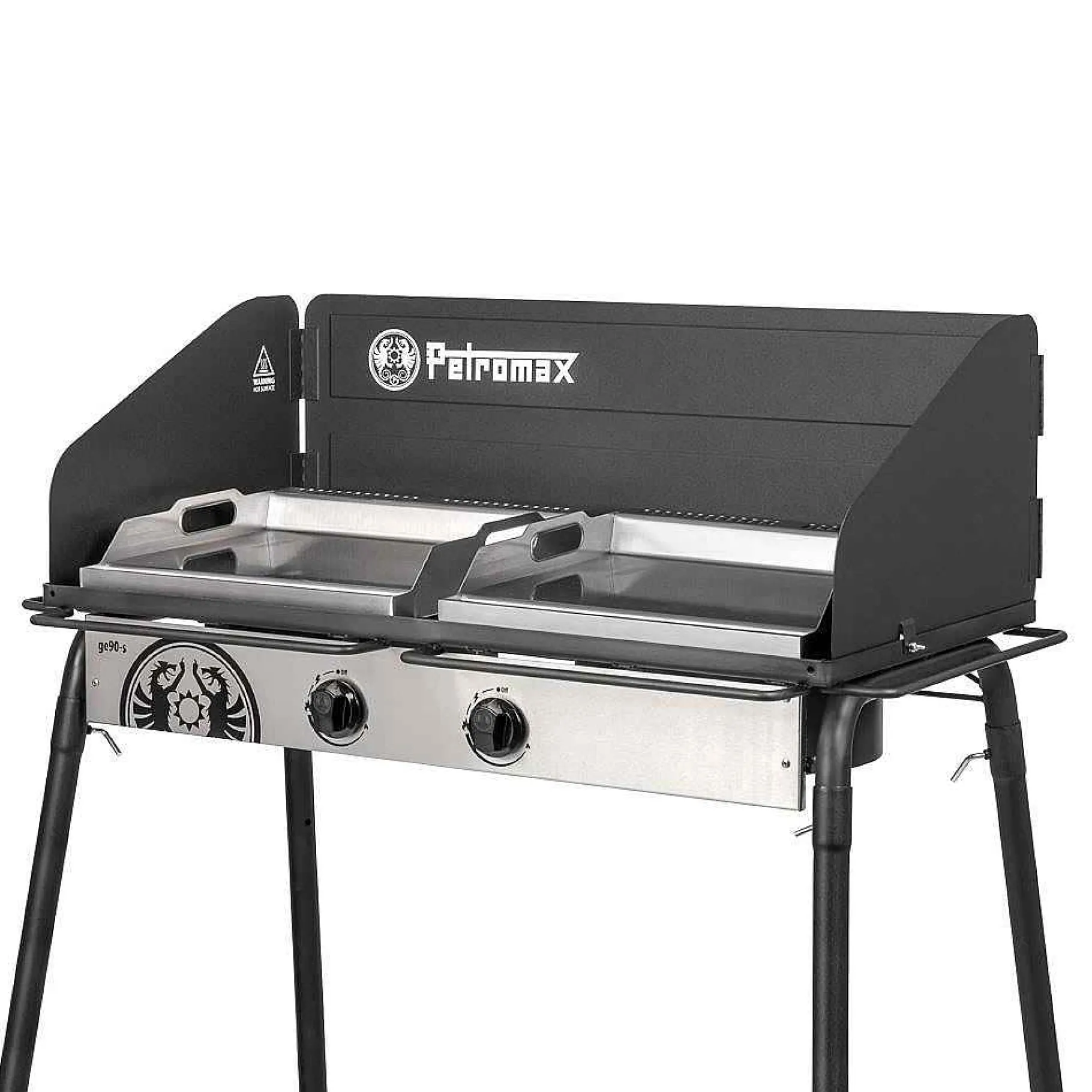 Petromax Feuertopftische>Plancha-Grillplatte, Gasherd