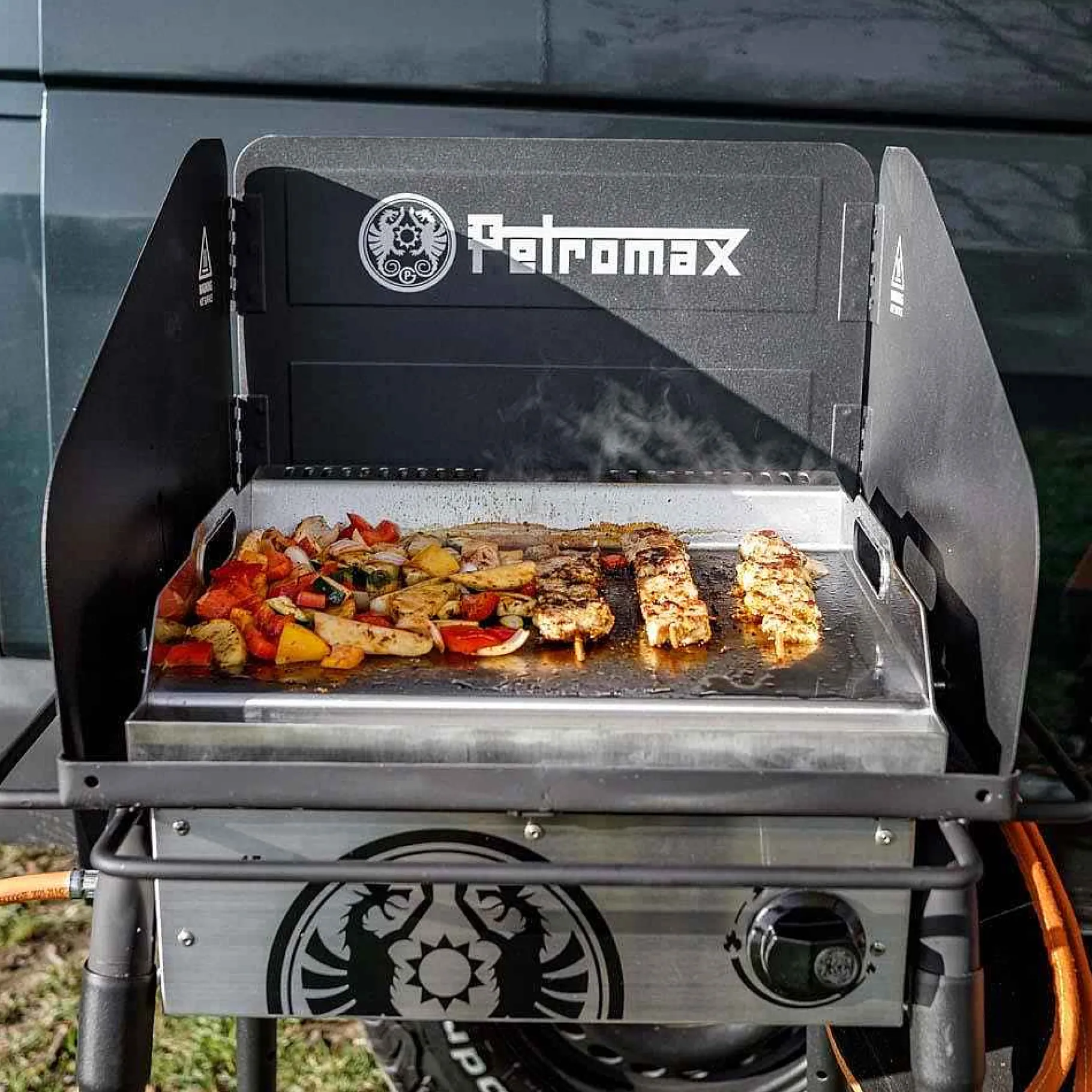 Petromax Feuertopftische>Plancha-Grillplatte, Gasherd