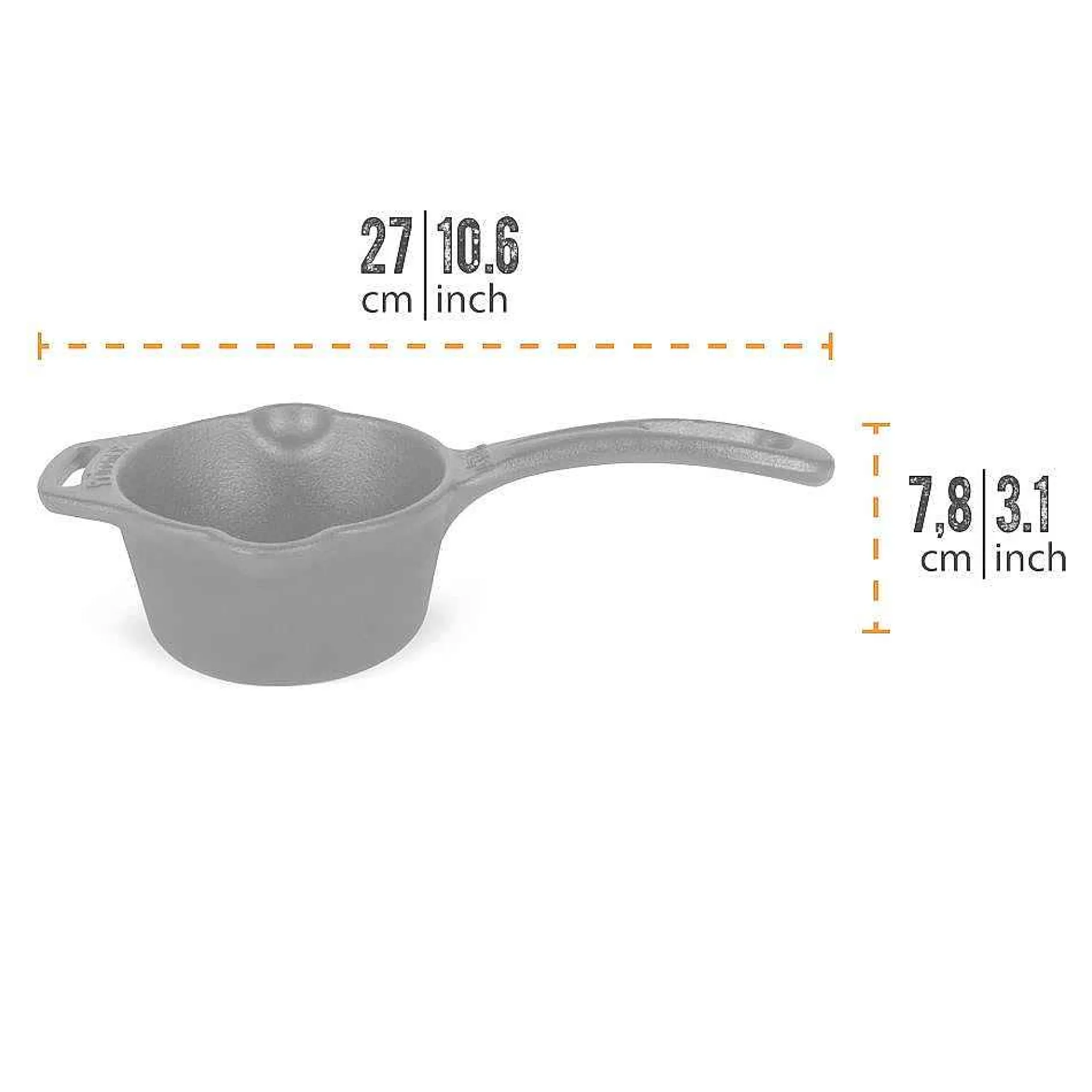 Petromax Dutch Oven/Feuertopfe>Saucenpfanne Aus Gusseisen