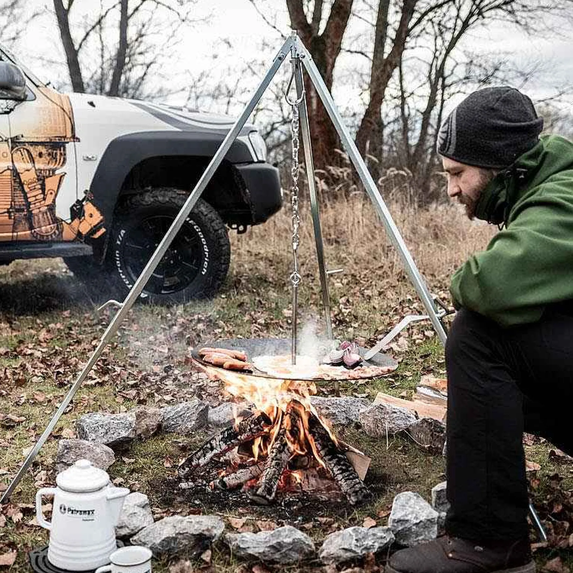 Petromax Grills>Stativ Mit Kette Und Haken